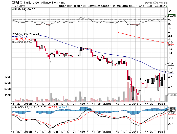 China Education Alliance Inc - Geldvernichtung 483396