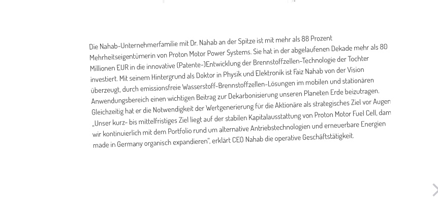 Proton Power neue Nachrichten neuer Kurs 1161637