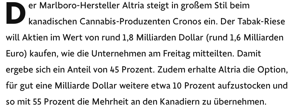 TAAT - Revolution am Tabakmarkt oder heiße Luft? 1244710