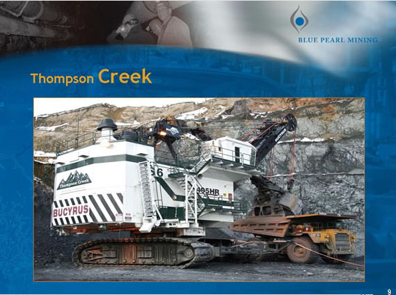 Thompson Creek Metals Faktenübersicht 81473