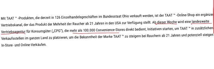 TAAT - Revolution am Tabakmarkt oder heiße Luft? 1235537