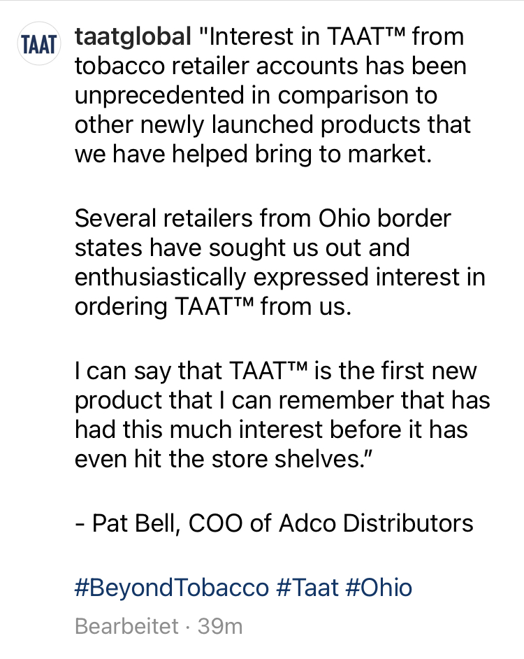 TAAT - Revolution am Tabakmarkt oder heiße Luft? 1218231