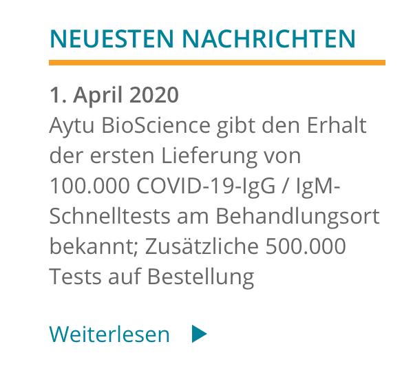 Aytu - die nächste (Corona) Sau wird durchs Dorf.. 1170079