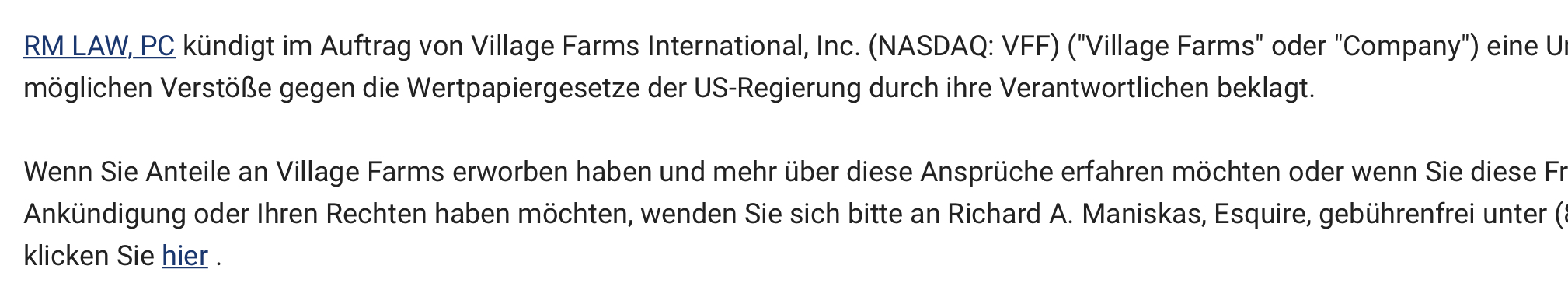 Village-Farms-Studie - KGV unter 3 realistisch? 1107609