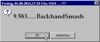 2.368.DAX Tipp-Spiel, Freitag, 01.08.2014,17.45 H 745133