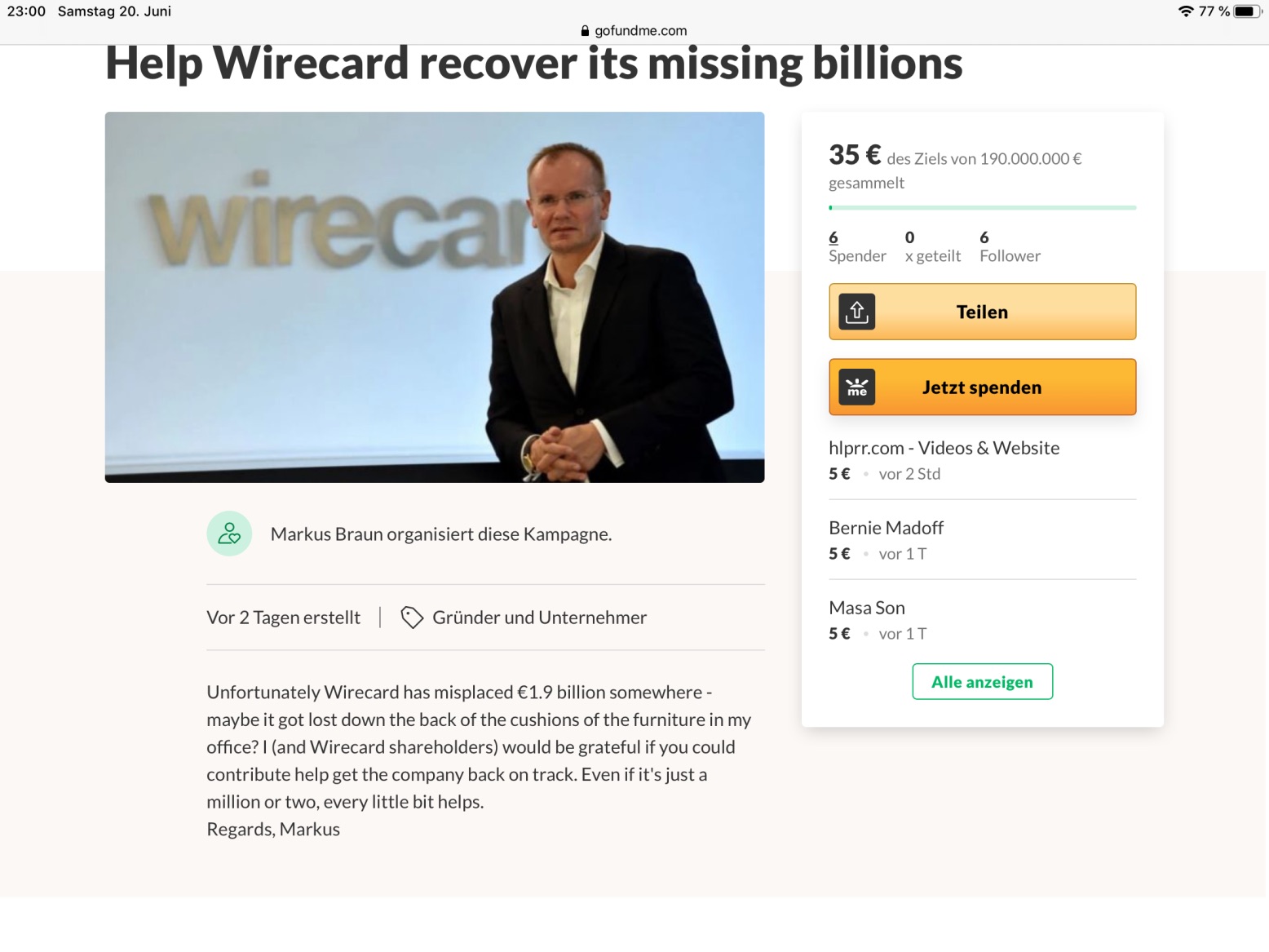 Wirecard 2014 - 2025 1186182