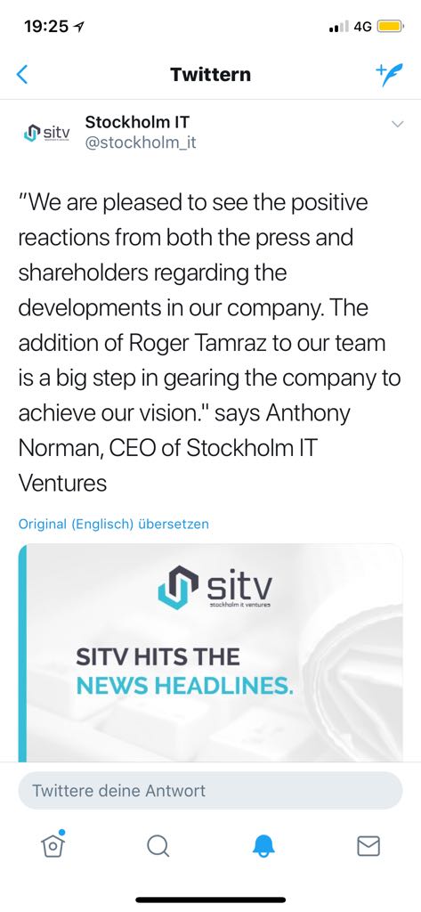 Blockchain -neue Kursrakete? WKN A116BG Stockholm 1035987