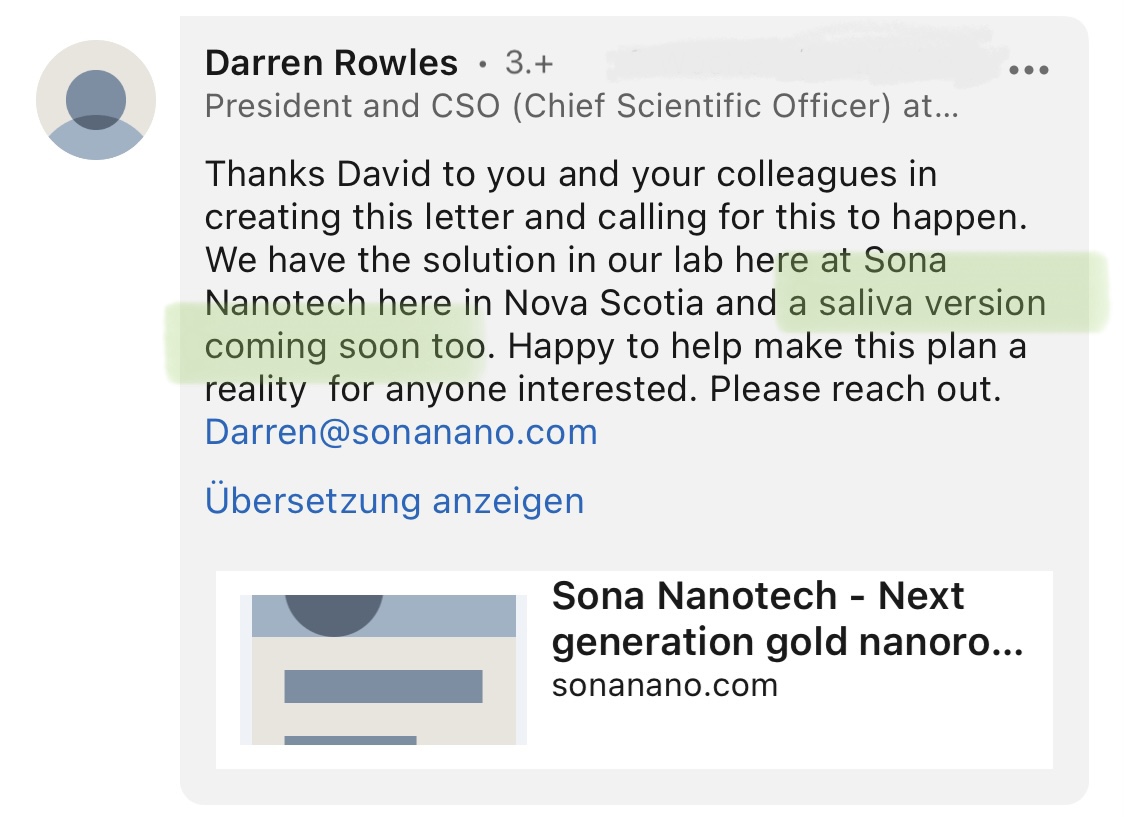 SONA Nanotech (A2N64Z / Kanada :SONA / USA: SNANF) 1236571