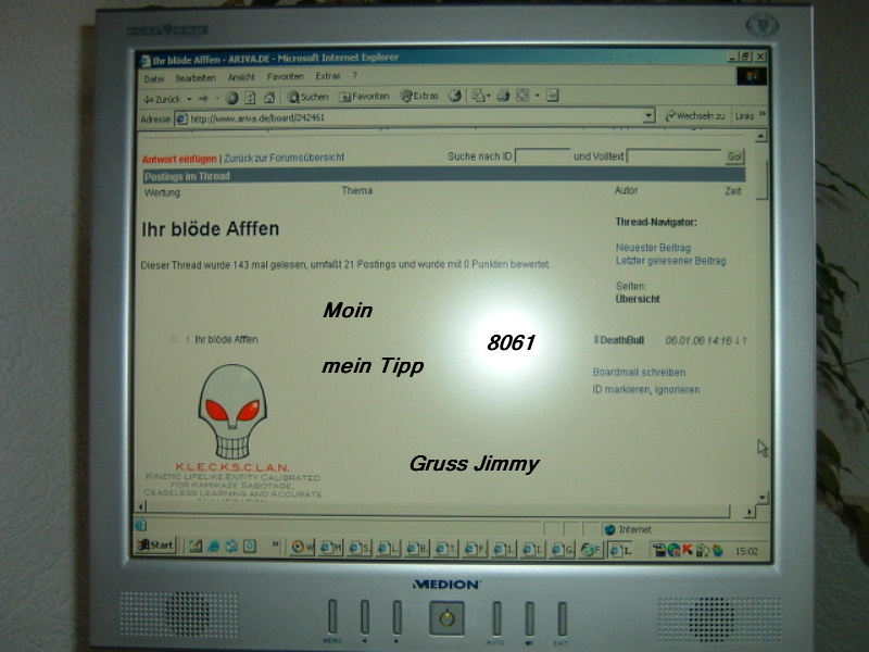 544.DAX Tipp-Spiel, Freitag, 01.06.07 101387