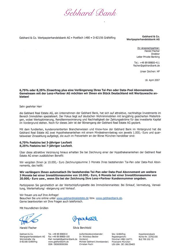 Frage zu Hypotheken Anleihen 93427