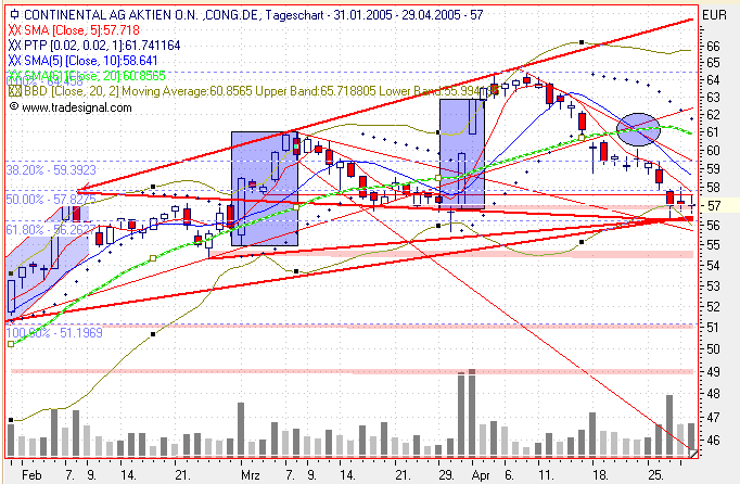 Einzelwerte zum TTT 7805