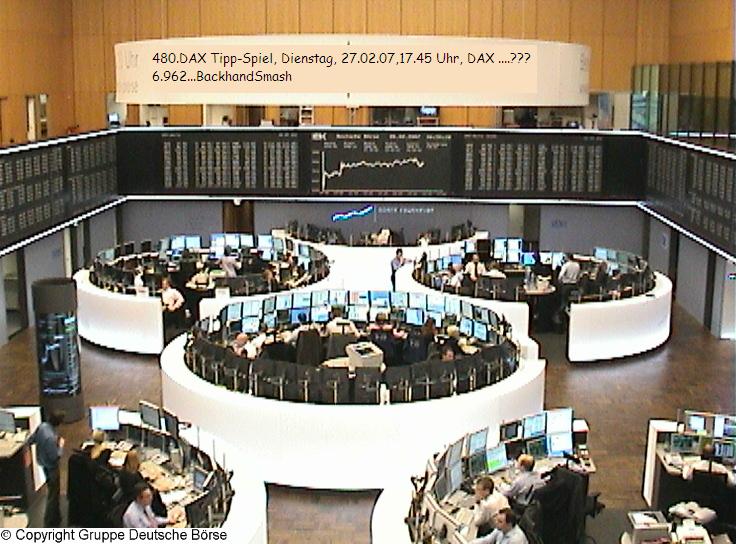 479.DAX Tipp-Spiel, Montag, 26.02.07 84690