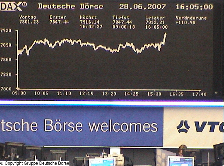 Wer beist den DAX ins Bein 105985
