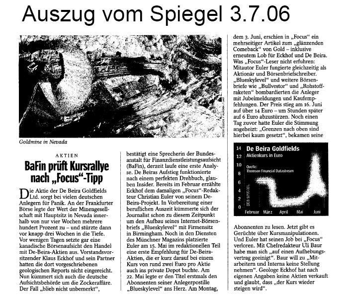 BaFin prüft de Beira 45879