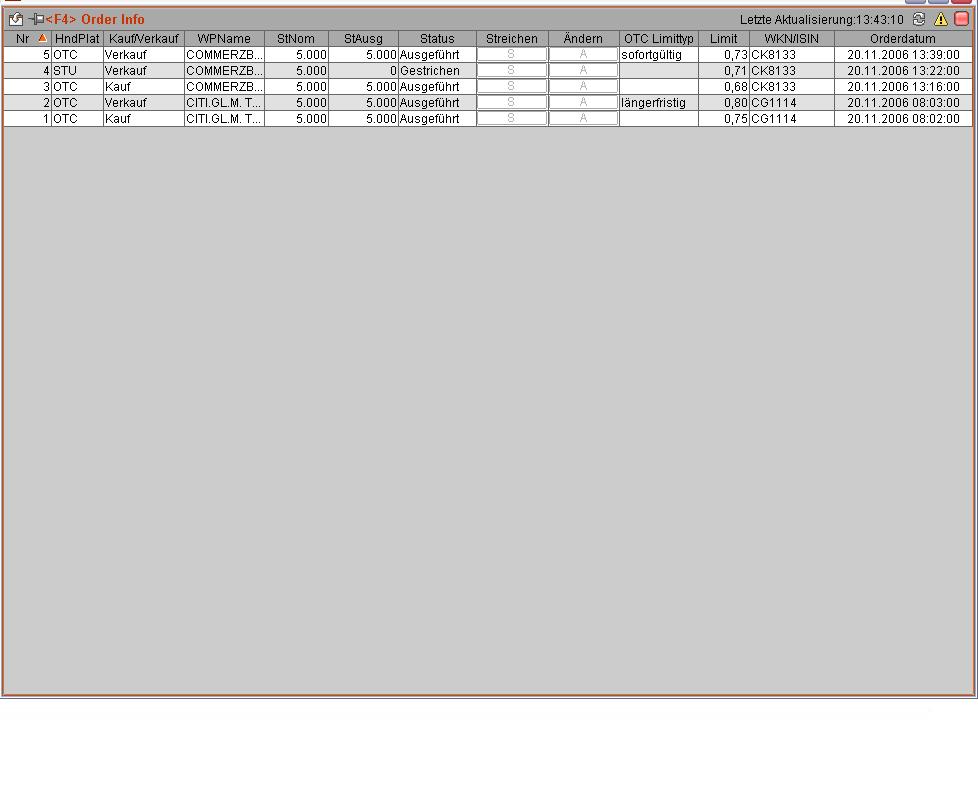 ▶ TTT-Team: Montag, 20.11.2006 67669