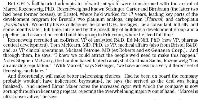 GPC-Biotech 585150 auf den Weg zur 200€ marke 206