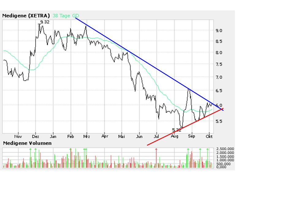 Medigene hoch interessanter Titel 60473