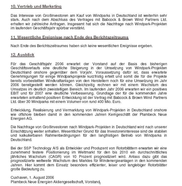 Plambeck klarer Kauf für mich, News News.. 49211