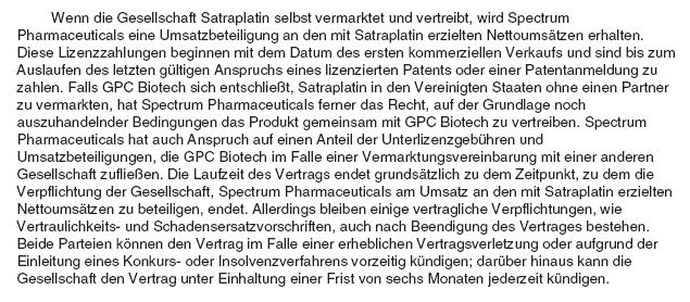 GPC-Biotech 585150 auf den Weg zur 200€ marke 582
