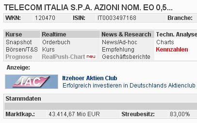 Pirelli - 75 % Plus durch Arbitrage? 31092