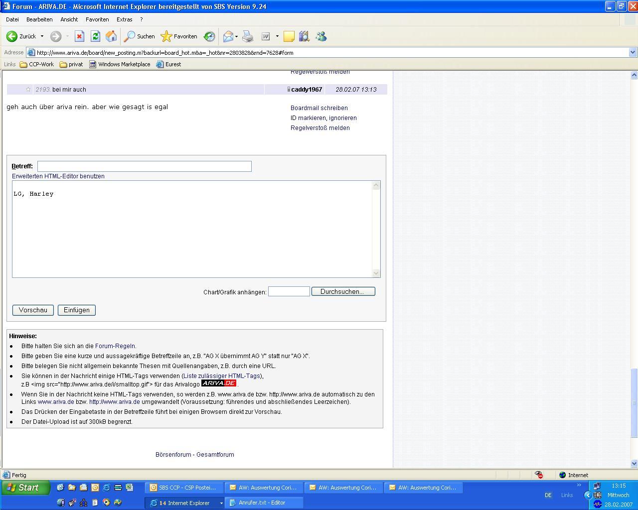 Thompson Creek Metals (Blue Pearl Mng) 85061