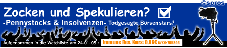Nächste Biorakete Immune 4117
