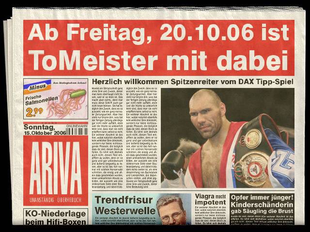 389.DAX Tipp-Spiel, Mittwoch, 18.10.06 62488