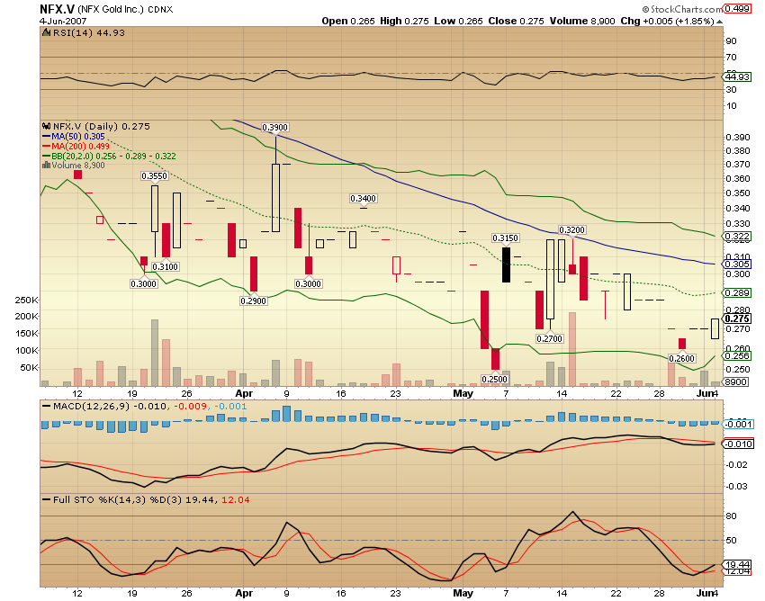 NFX Gold Inc. 101601