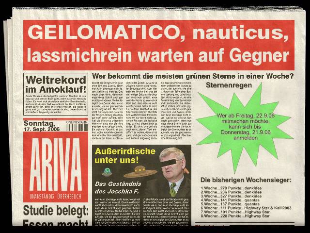 366.DAX Tipp-Spiel, Freitag, 15.09.06 57188