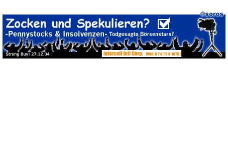 immer wieder Intercell? (OTC) 3438