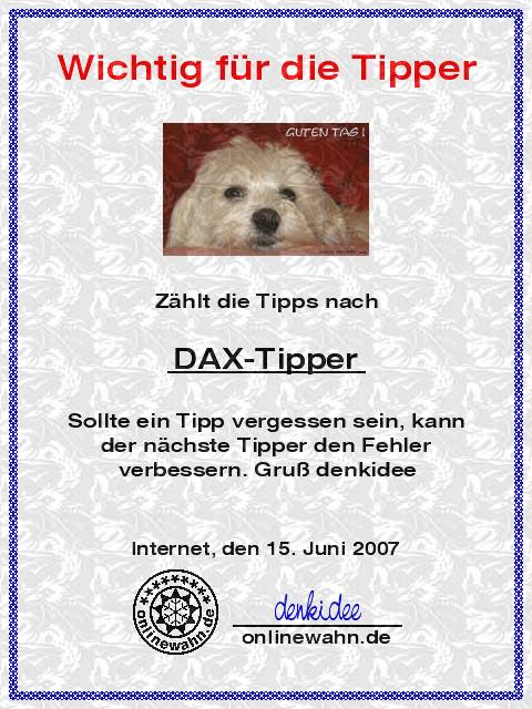 554.DAX Tipp-Spiel, Freitag, 15.06.07 103488