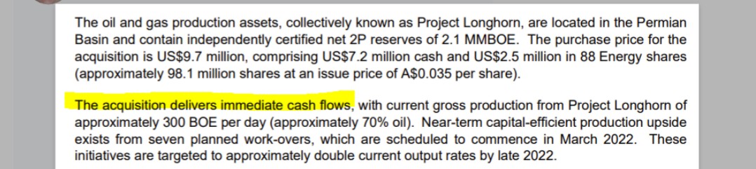 Öl-Projekt 88 Energy Project in der heißen Phase 1300601