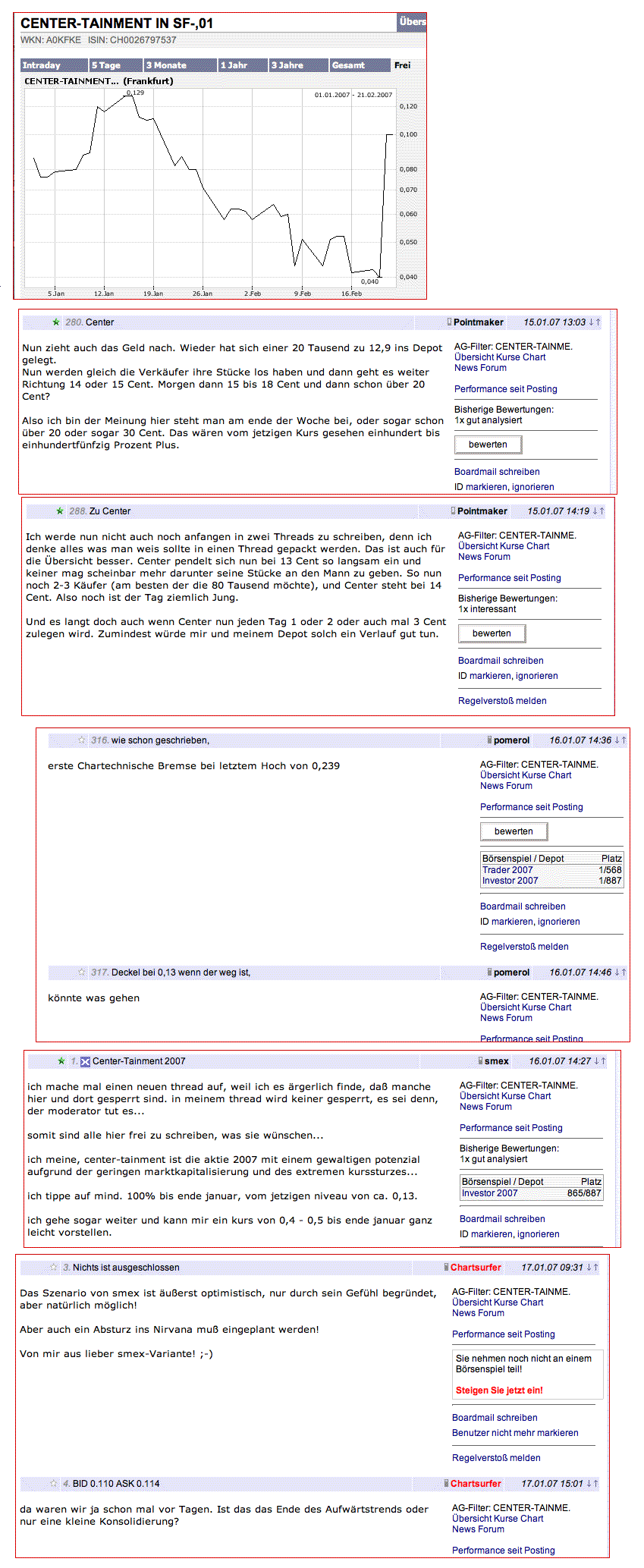 ++ CENTER-TAINMENT für Realisten ++ 83939