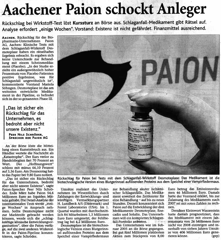 Paion: Kursziel 14 Euro ! 101400