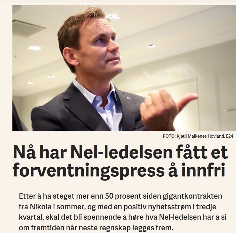 Nel ASA mit neuen Aufträgen aus Frankreich 1076812