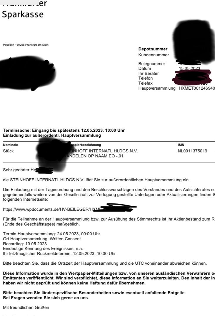 STEINHOFF Reinkarnation 1372604