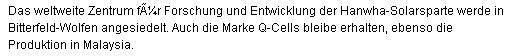 Q-Cells , der Solarzellenriese 532230