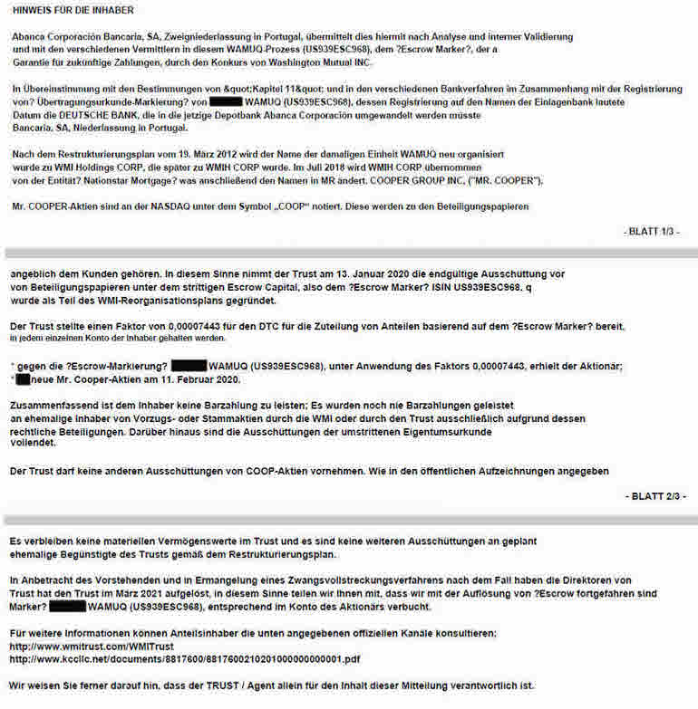 █ Der ESCROW - Thread █ 1294593