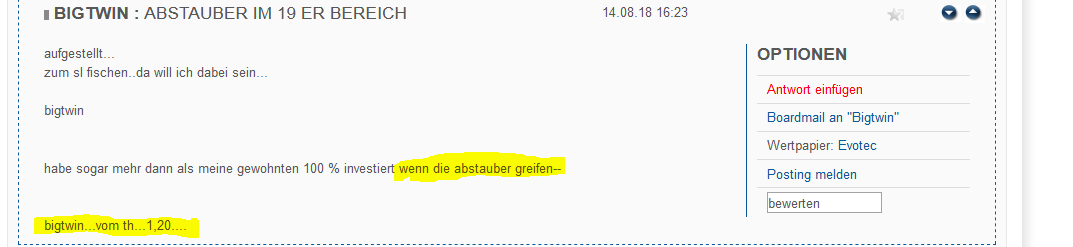 EVOTEC muss getradet werde 1069629