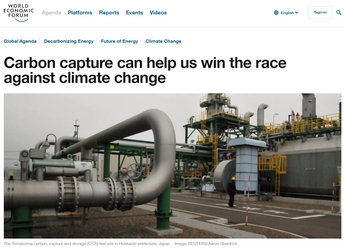 Aker Carbon Capture ASA für die Klimaziele 1217434