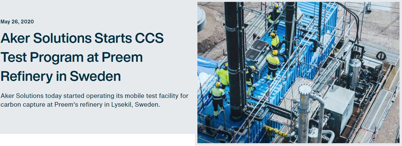 Aker Carbon Capture ASA für die Klimaziele 1227721