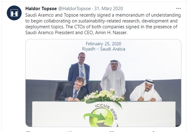 Aker Carbon Capture ASA für die Klimaziele 1237442