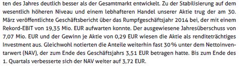 Accentro Immobilienhandel, Privatisierung. 829703