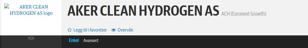 AKER Horizons AS 1238873
