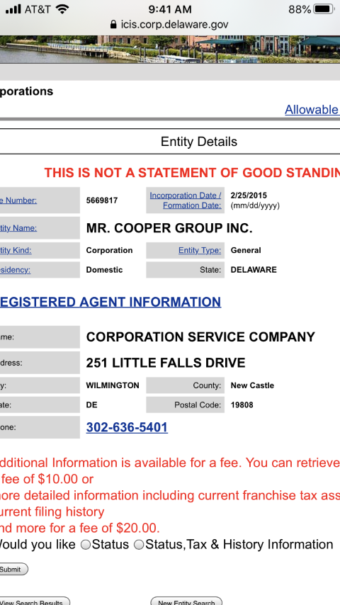 WMIH + Cooper Info 1160285