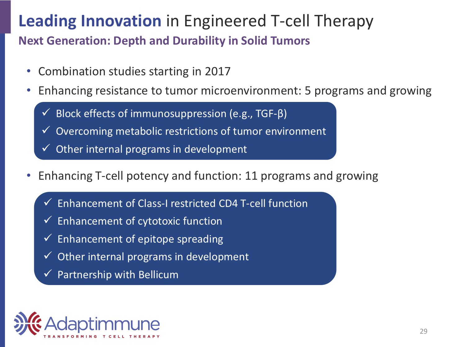 ADAP: Adaptimmune - Transforming T-Cell therapy 977453