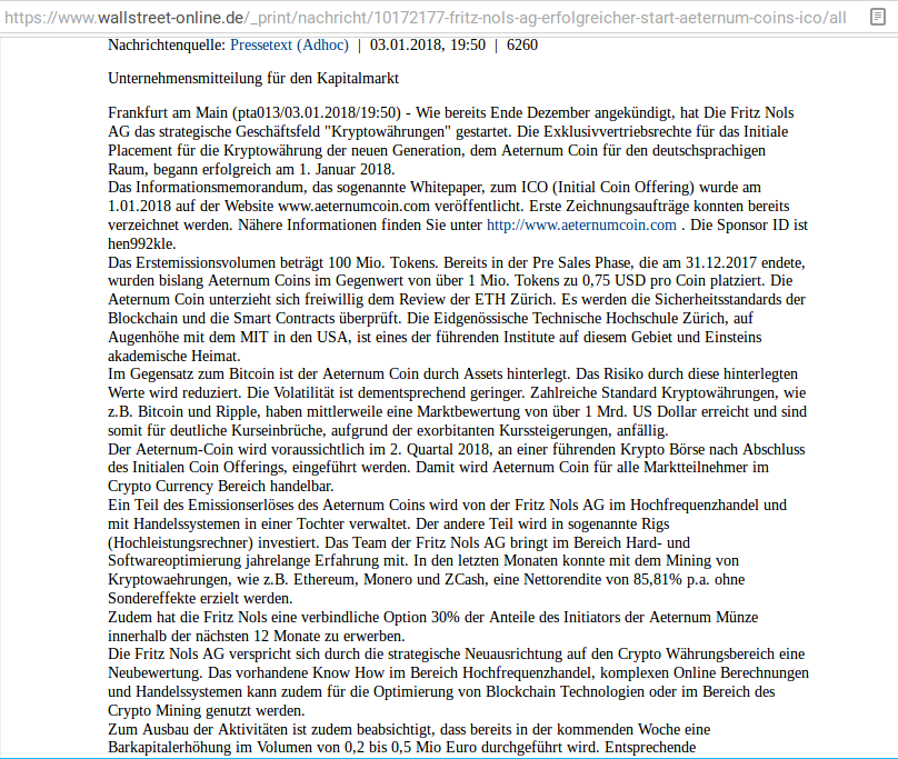 Fr.Nols Global Equity Serv.AG 1132073