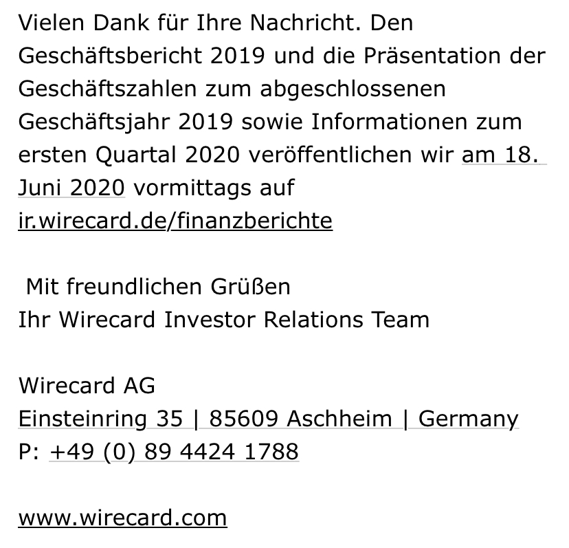 Wirecard 2014 - 2025 1185438