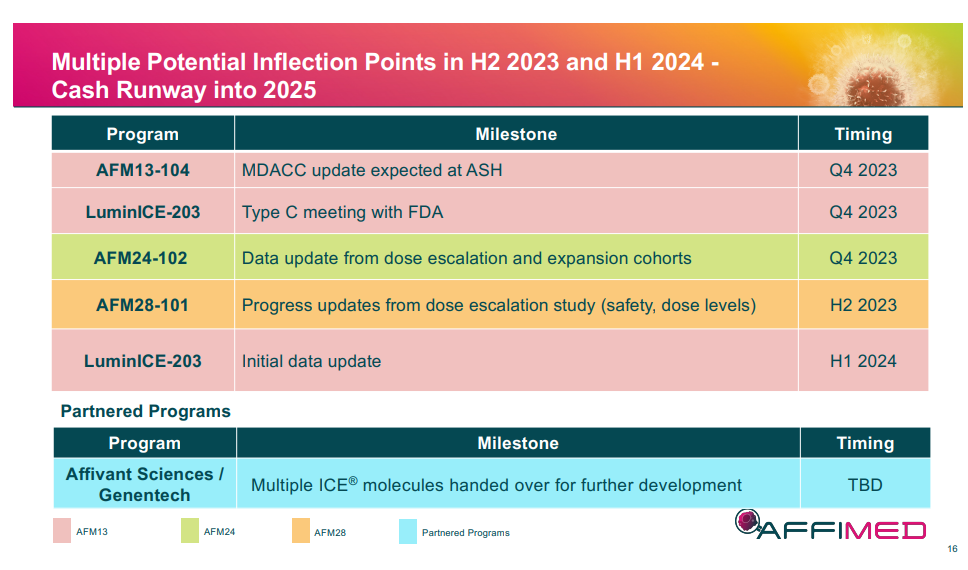 Affimed Therapeutics B.V. - AFMD 1392198