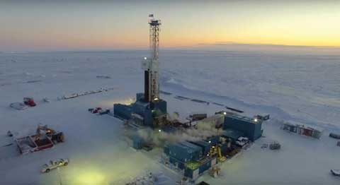 Öl-Projekt 88 Energy Project in der heißen Phase 1293102